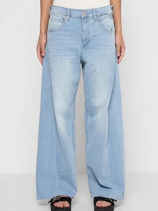 Zdjęcie produktu Jeansy baggy Replay jasnoniebieski