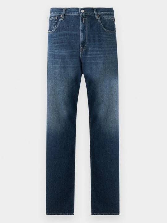 Zdjęcie produktu Jeansy baggy Replay ciemnoniebieski