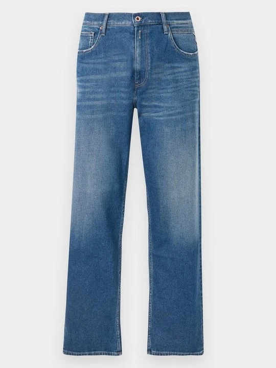 Zdjęcie produktu Jeansy baggy Replay niebieski denim