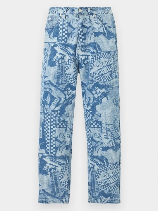 Zdjęcie produktu Jeansy baggy Santa Cruz jasnoniebieski denim