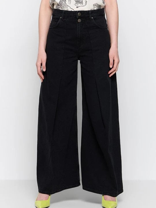 Zdjęcie produktu Jeansy baggy TWINSET czarny