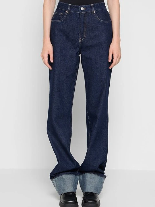 Zdjęcie produktu Jeansy baggy Vero Moda granatowy