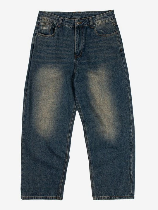 Zdjęcie produktu Jeansy baggy Wasted Paris niebieski denim