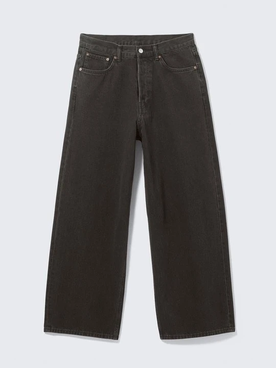 Zdjęcie produktu Jeansy baggy Weekday czarny