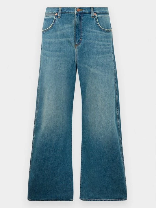 Zdjęcie produktu Jeansy baggy Wrangler niebieski denim