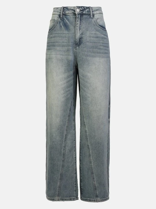 Zdjęcie produktu Jeansy baggy YOURTURN niebieski denim