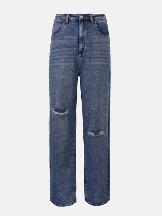 Zdjęcie produktu Jeansy baggy YOURTURN By Zalando niebieski denim
