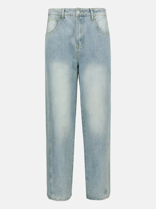 Zdjęcie produktu Jeansy baggy YOURTURN By Zalando jasnoniebieski denim