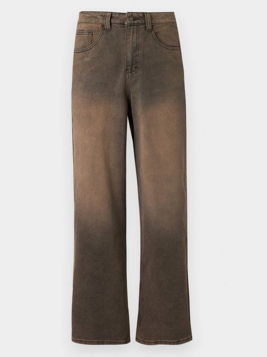 Zdjęcie produktu Jeansy baggy YOURTURN ciemnobrązowy