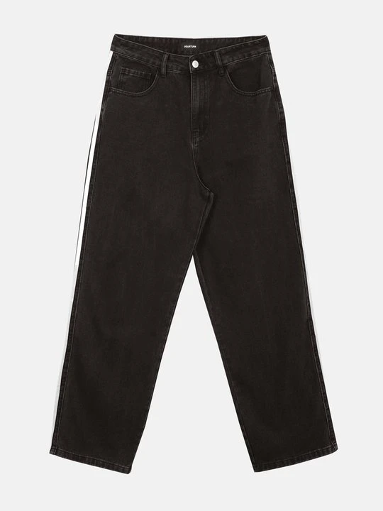 Zdjęcie produktu Jeansy baggy YOURTURN ciemnobrązowy