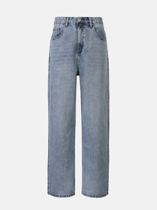 Zdjęcie produktu Jeansy baggy YOURTURN By Zalando niebieski denim