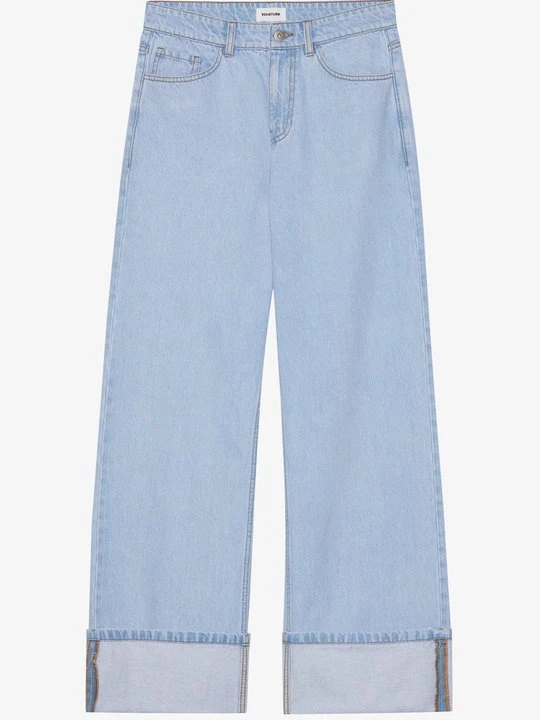 Zdjęcie produktu Jeansy baggy YOURTURN jasnoniebieski denim