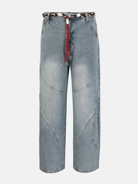 Zdjęcie produktu Jeansy baggy YOURTURN jasnoniebieski denim
