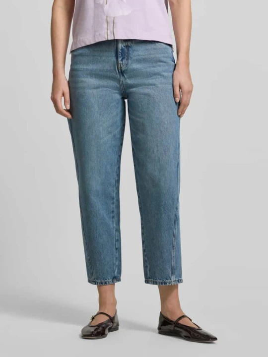 Zdjęcie produktu Jeansy baloon w 5 kieszeni Stefanel Jeansowy niebieski