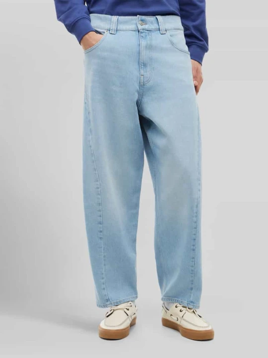 Zdjęcie produktu Jeansy Barrel Leg z mieszanka bawełny model 'ASHTON' Tommy Jeans Jasnoniebieski