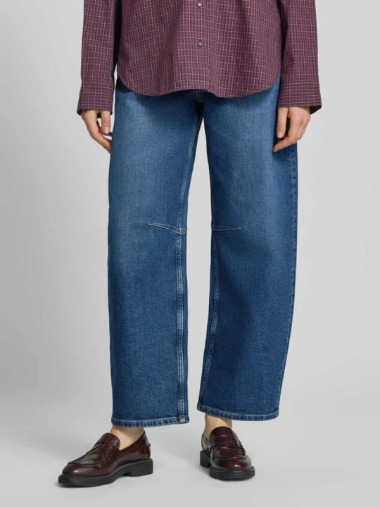 Zdjęcie produktu Jeansy barrel w 5 kieszeni model 'Tess' MOS MOSH Jeansowy niebieski