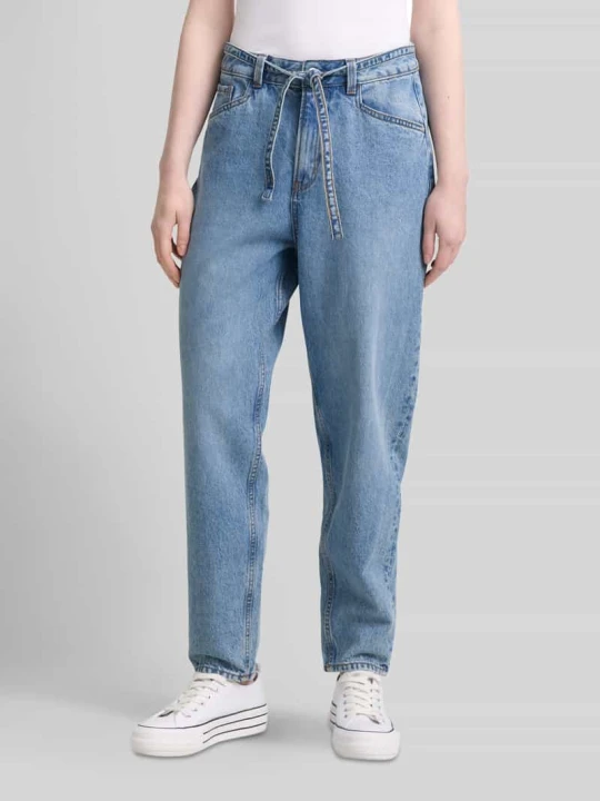 Zdjęcie produktu Jeansy Barrel z czystej bawełny model 'ADEA' Tom Tailor Jeansowy niebieski melanż