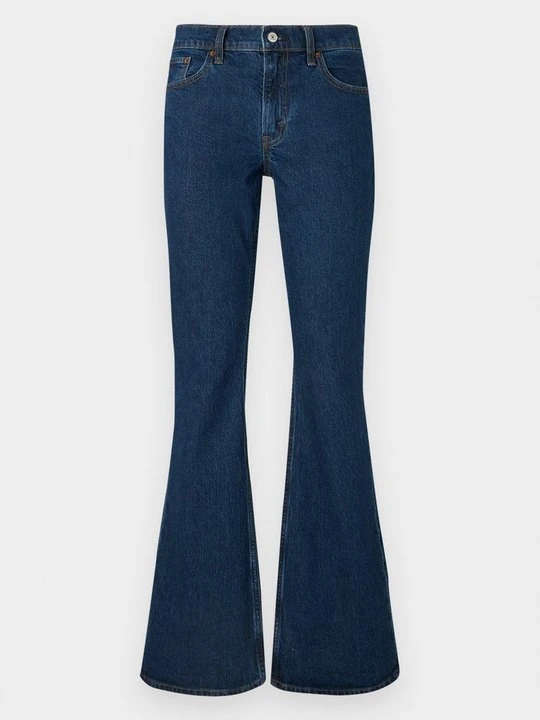 Zdjęcie produktu Jeansy Bootcut Abercrombie & Fitch ciemnoniebieski