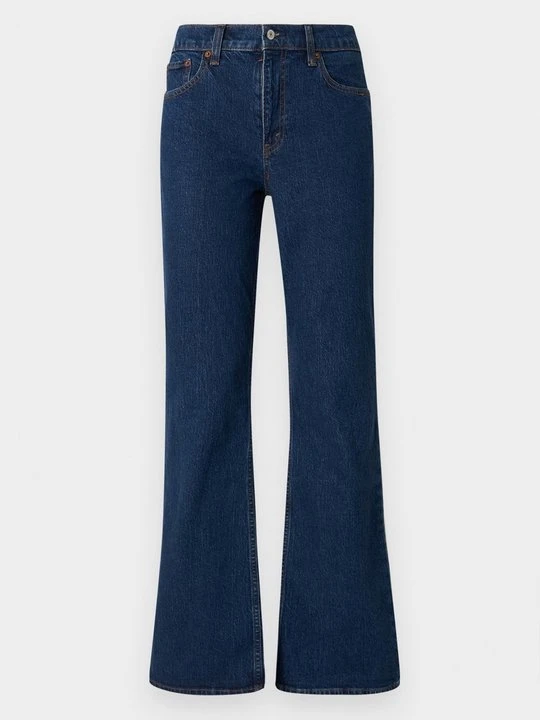 Zdjęcie produktu Jeansy Bootcut Abercrombie & Fitch ciemnoniebieski