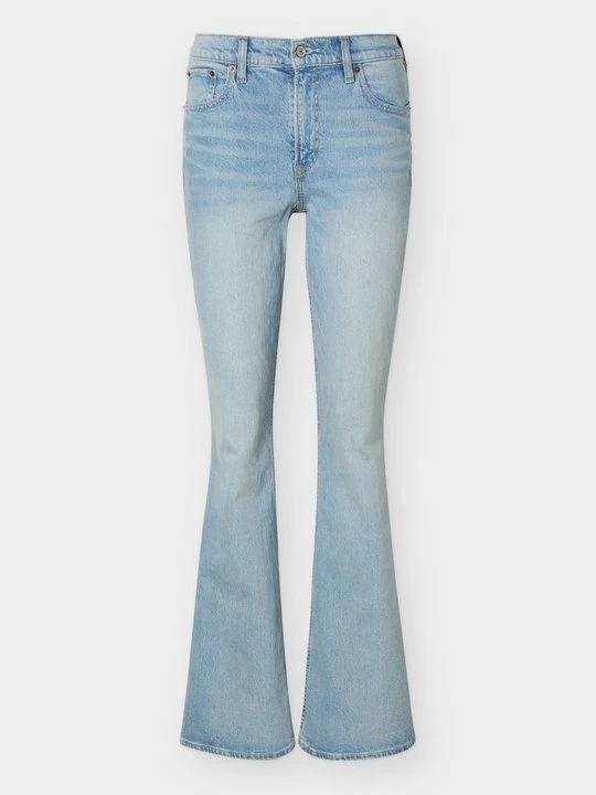 Zdjęcie produktu Jeansy Bootcut Abercrombie & Fitch jasnoniebieski denim
