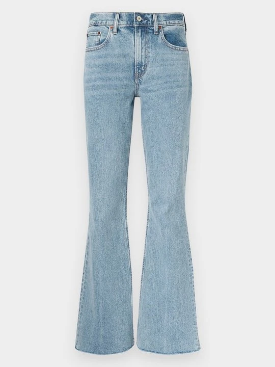 Zdjęcie produktu Jeansy Bootcut Abercrombie & Fitch niebieski denim