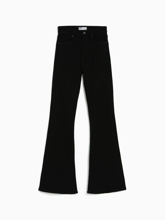 Zdjęcie produktu Jeansy Bootcut Bershka czarny