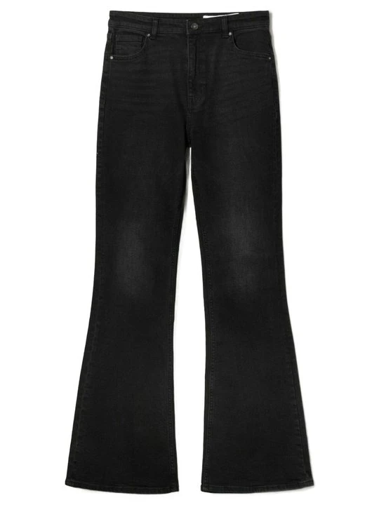 Zdjęcie produktu Jeansy Bootcut Bershka czarny