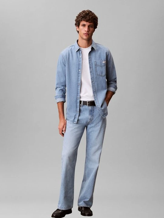 Zdjęcie produktu Jeansy Bootcut Calvin Klein Jeans jasnoniebieski