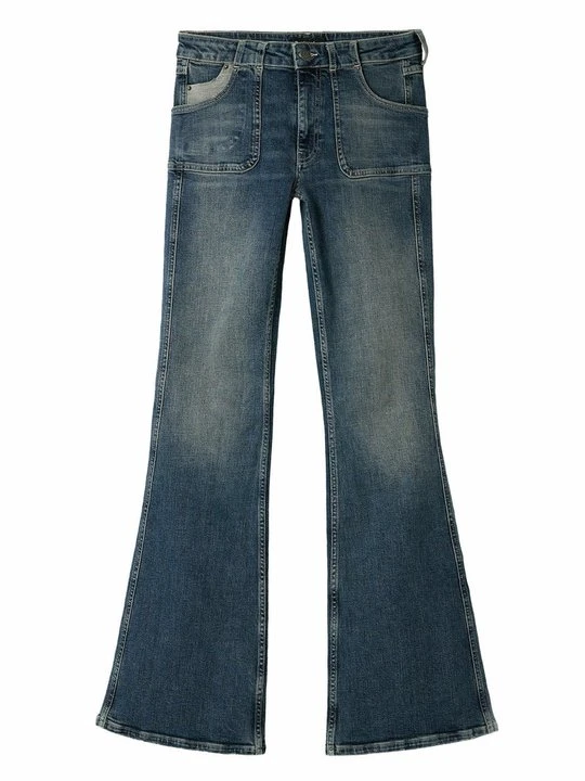 Zdjęcie produktu Jeansy Bootcut Desigual granatowy