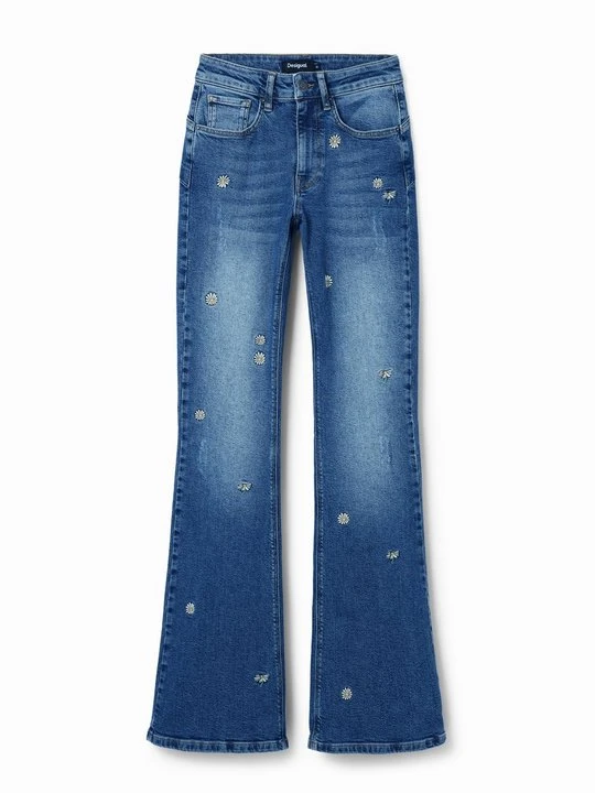 Zdjęcie produktu Jeansy Bootcut Desigual niebieski