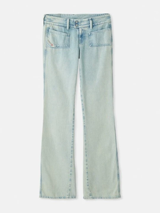 Zdjęcie produktu Jeansy Bootcut Diesel denim wybielany