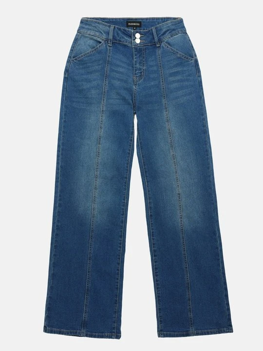 Zdjęcie produktu Jeansy Bootcut Even&Odd niebieski denim