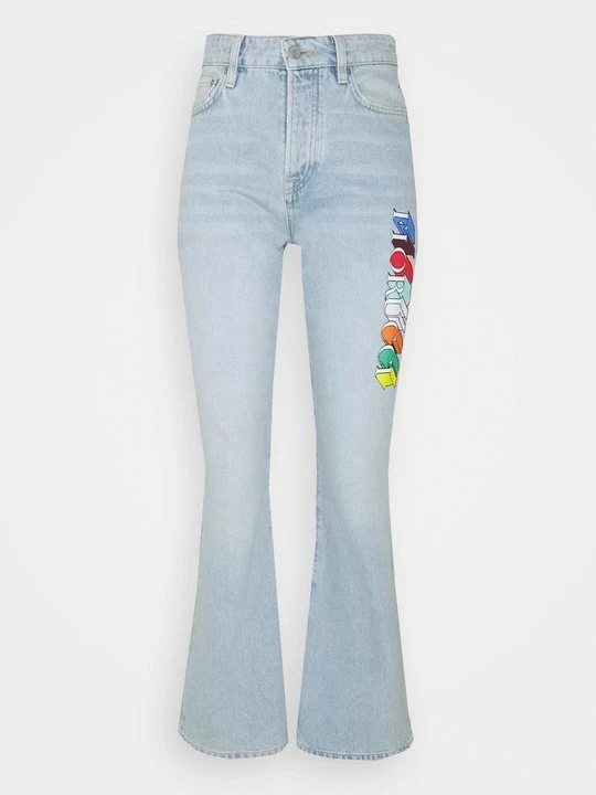 Zdjęcie produktu Jeansy Bootcut Fiorucci jasnoniebieski denim