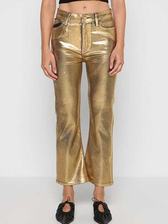 Zdjęcie produktu Jeansy Bootcut Frame złoty