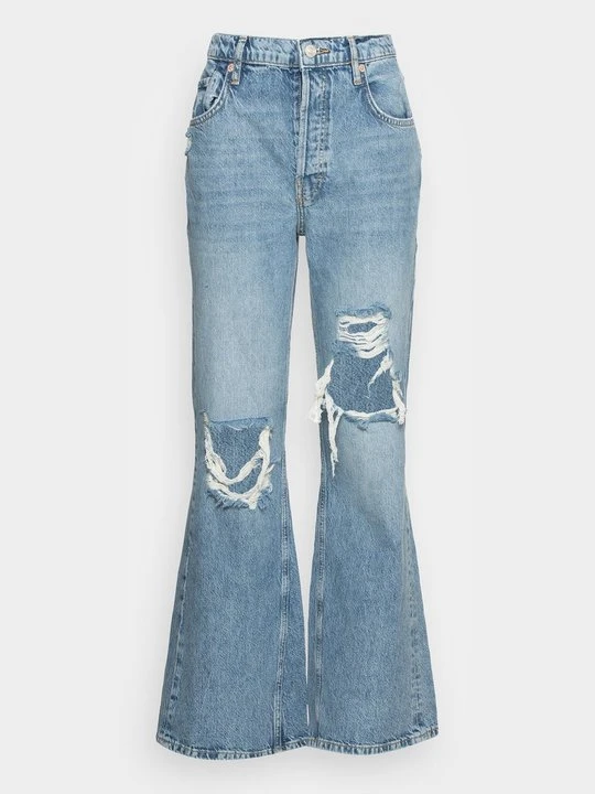 Zdjęcie produktu Jeansy Bootcut Free People jasnoniebieski denim