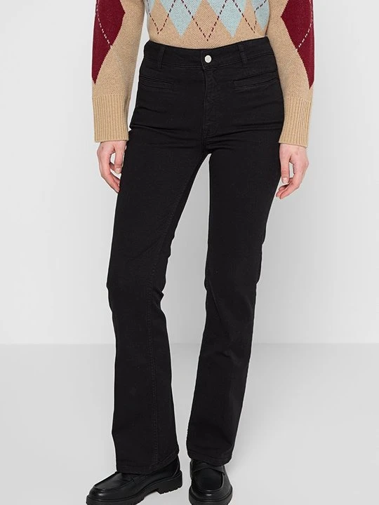 Zdjęcie produktu Jeansy Bootcut Gant czarny