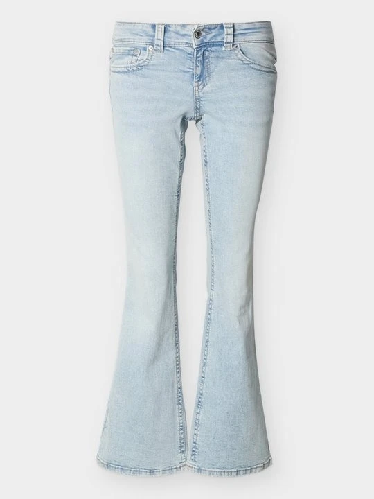 Zdjęcie produktu Jeansy Bootcut Gina Tricot jasnoniebieski denim