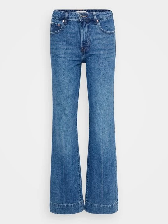 Zdjęcie produktu Jeansy Bootcut Gina Tricot niebieski