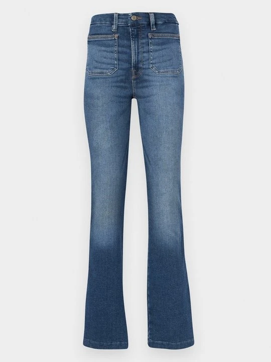 Zdjęcie produktu Jeansy Bootcut Good American niebieski denim