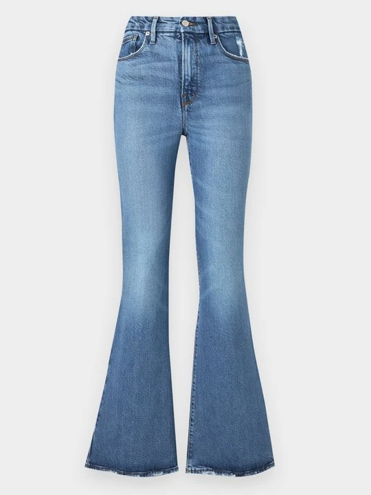 Zdjęcie produktu Jeansy Bootcut Good American niebieski denim