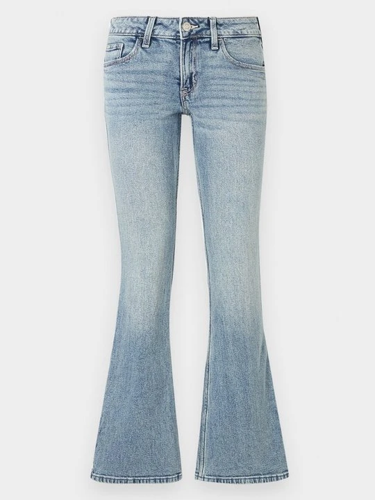 Zdjęcie produktu Jeansy Bootcut Hollister Co. jasnoniebieski denim