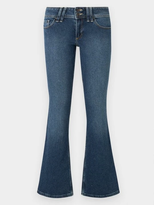 Zdjęcie produktu Jeansy Bootcut Hollister Co. ciemnoniebieski
