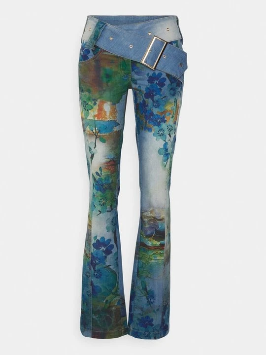 Zdjęcie produktu Jeansy Bootcut Jaded London niebieski
