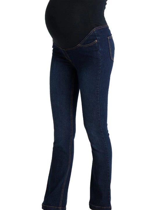 Zdjęcie produktu Jeansy Bootcut JoJo Maman Bébé granatowy