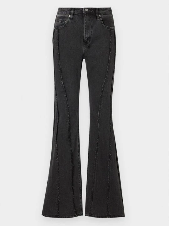 Zdjęcie produktu Jeansy Bootcut KSUBI czarny