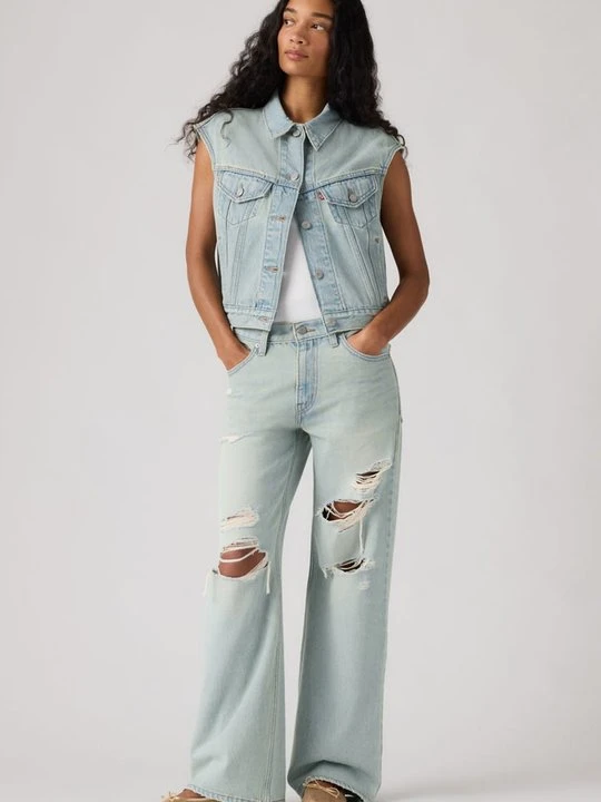 Zdjęcie produktu Jeansy Bootcut Levi's jasnoniebieski denim
