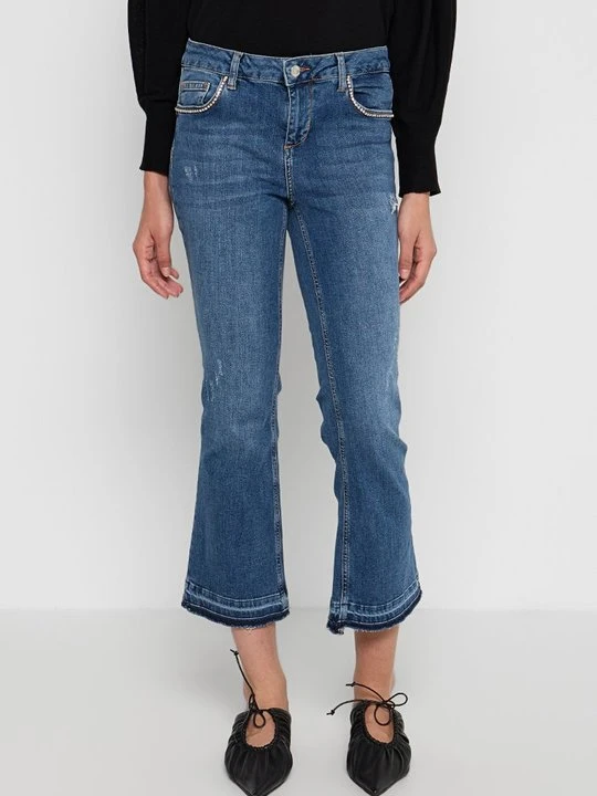 Zdjęcie produktu Jeansy Bootcut Liu Jo niebieski