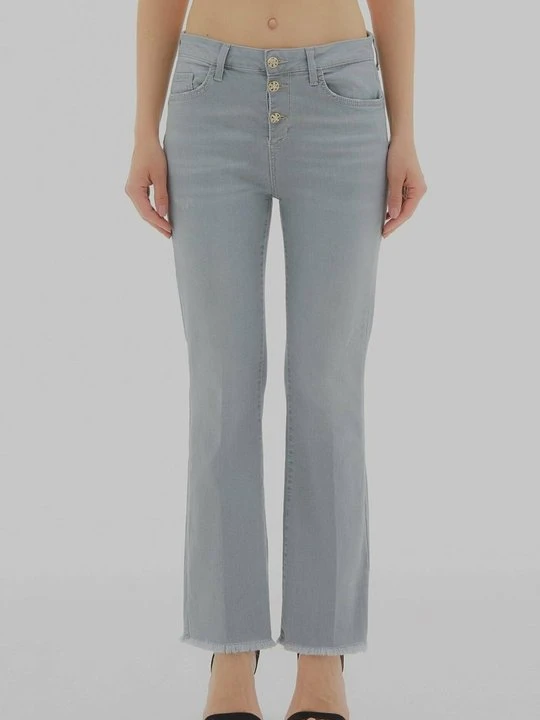 Zdjęcie produktu Jeansy Bootcut Liu Jo szary