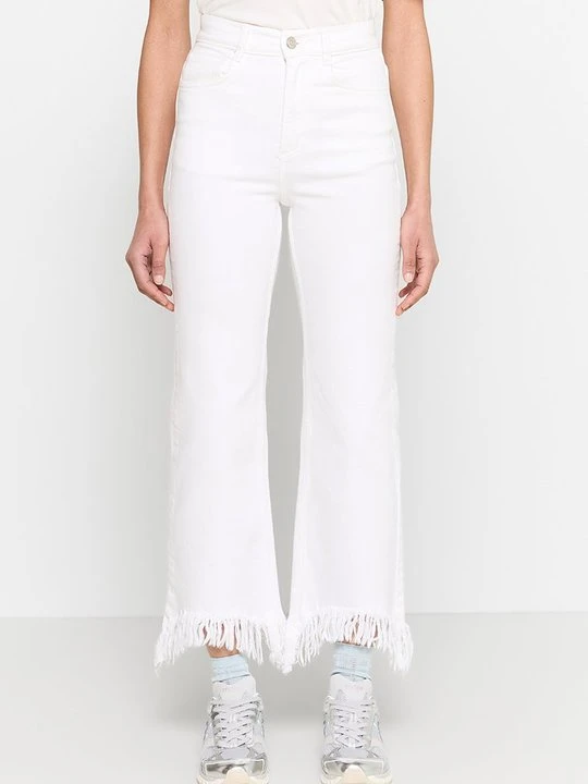Zdjęcie produktu Jeansy Bootcut Maje biały