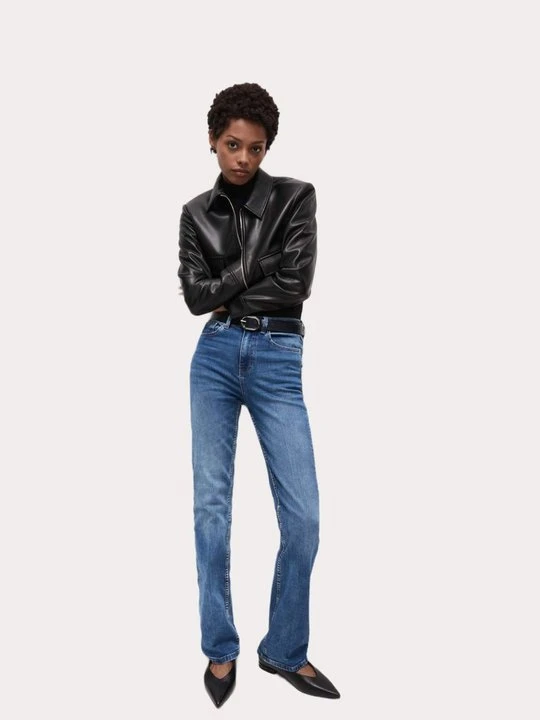 Zdjęcie produktu Jeansy Bootcut Marks & Spencer niebieski denim